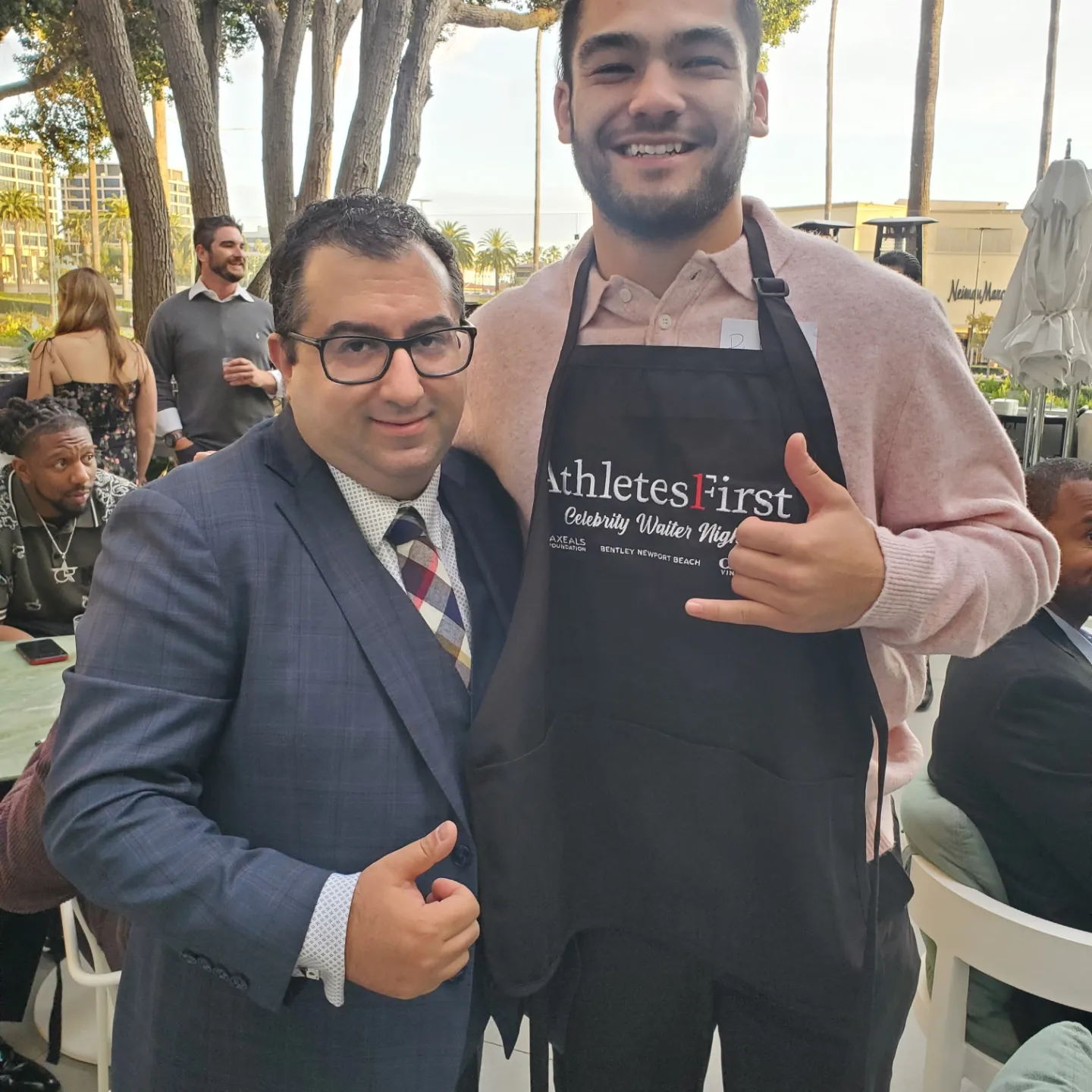 Adrian Saint at Athletes First Celebrity VIP Gala